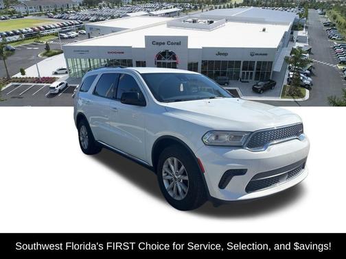 White Knuckle Clearcoat 2023 Dodge Durango SXT Launch Edition RWD