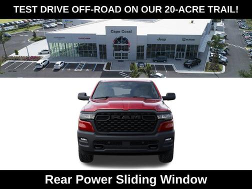 Molten Red Pearlcoat 2027 RAM 1500 Warlock