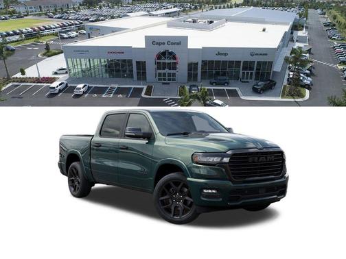 Serrano Green Metallic 2026 RAM 1500 Laramie