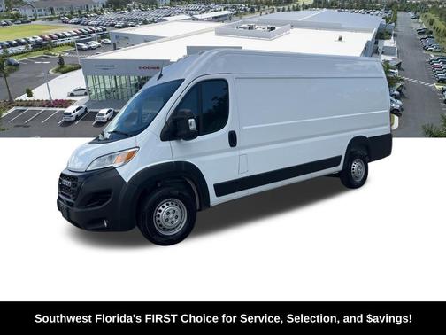 Bright White Clearcoat 2025 RAM ProMaster 3500 High Roof