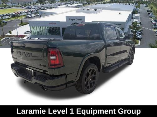 Serrano Green Metallic 2026 RAM 1500 Laramie