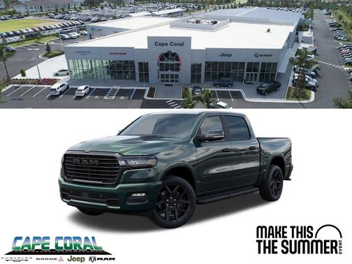 Serrano Green Metallic 2026 RAM 1500 Laramie
