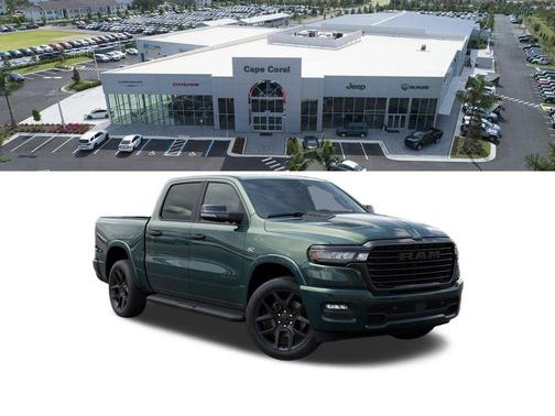Serrano Green Metallic 2026 RAM 1500 Laramie