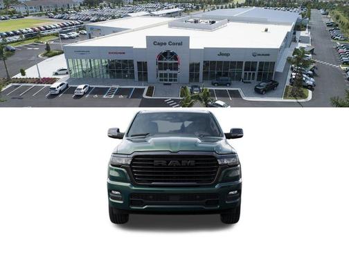 Serrano Green Metallic 2026 RAM 1500 Laramie