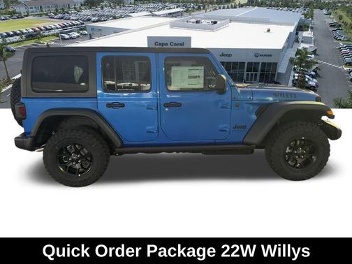 Hydro Blue Pearlcoat 2026 Jeep Wrangler Willys