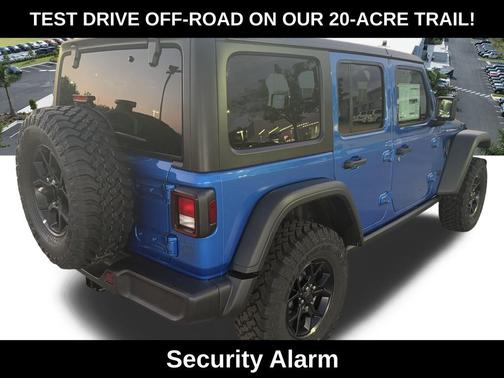 Hydro Blue Pearlcoat 2026 Jeep Wrangler Willys