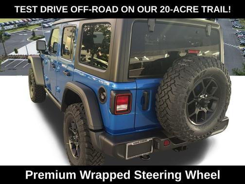 Hydro Blue Pearlcoat 2026 Jeep Wrangler Willys