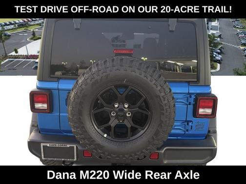 Hydro Blue Pearlcoat 2026 Jeep Wrangler Willys