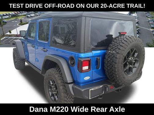 Hydro Blue Pearlcoat 2026 Jeep Wrangler Willys