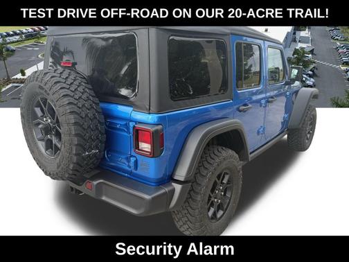 Hydro Blue Pearlcoat 2026 Jeep Wrangler Willys
