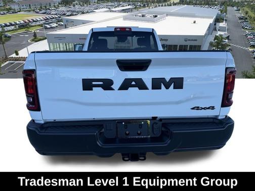Bright White Clearcoat 2026 RAM 2500 Tradesman Regular Cab 4x4 8' Box
