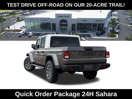 Granite Crystal Metallic Clearcoat 2026 Jeep Gladiator Sahara 4x4
