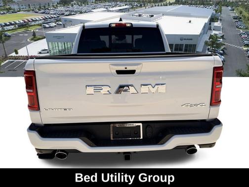Ivory White Tri-Coat Pearlcoat 2026 RAM 1500 Limited