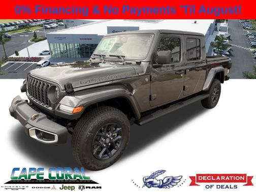 Granite Crystal Metallic Clearcoat 2026 Jeep Gladiator 85th Anniversary Edition