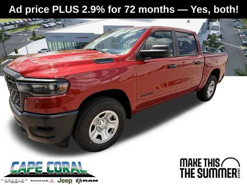 Molten Red Pearlcoat 2026 RAM 1500 Tradesman