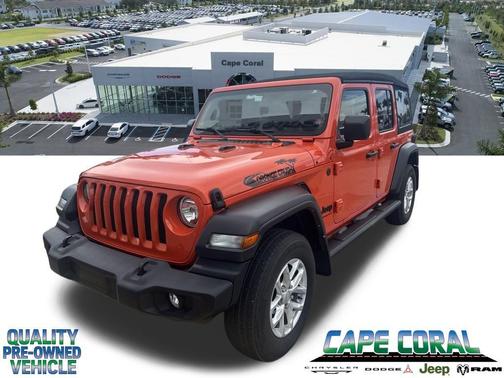 Punkn Metallic Clearcoat 2023 Jeep Wrangler Sport S