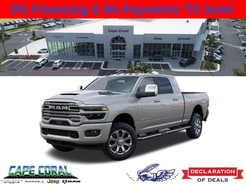 Silver Zynith 2026 RAM 2500 Laramie Mega Cab 4x4 6'4' Box