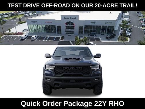 2026 RAM 1500 RHO Crew Cab 4x4 5'7' Box