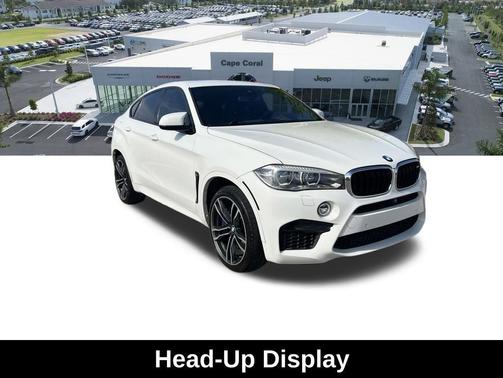 Alpine White 2017 BMW X6 M Base