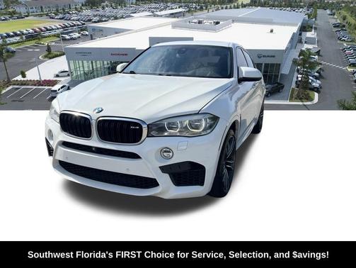 Alpine White 2017 BMW X6 M Base