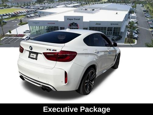 Alpine White 2017 BMW X6 M Base