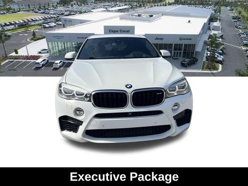 Alpine White 2017 BMW X6 M Base
