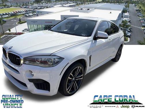 Alpine White 2017 BMW X6 M Base
