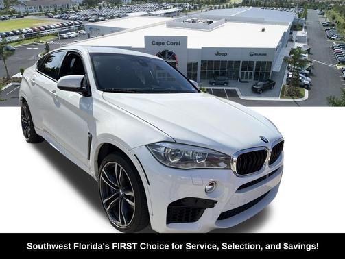 Alpine White 2017 BMW X6 M Base