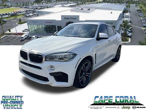 Alpine White 2017 BMW X6 M Base