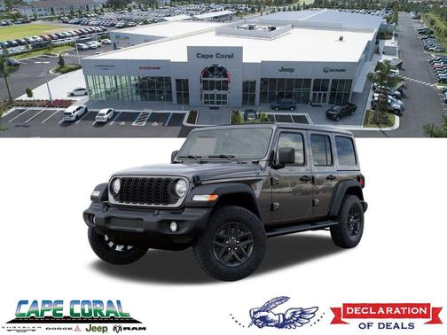 Granite Crystal Metallic Clearcoat 2026 Jeep Wrangler Sport S