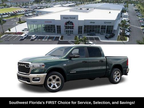 Serrano Green Metallic 2026 RAM 1500 Big Horn/Lone Star