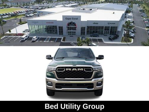 Serrano Green Metallic 2026 RAM 1500 Big Horn/Lone Star