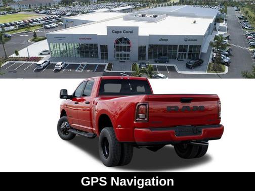 Flame Red Clearcoat 2026 RAM 3500 Big Horn Crew Cab 4x4 8' Box