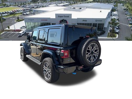 Black Clearcoat 2024 Jeep Wrangler 4xe High Altitude