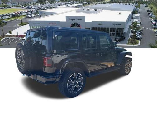 Black Clearcoat 2024 Jeep Wrangler 4xe High Altitude