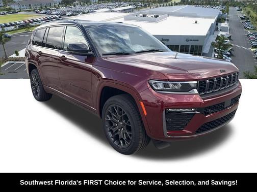 velvet red pearlcoat 2026 Jeep Grand Cherokee L Summit