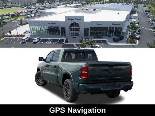 Serrano Green Metallic 2026 RAM 1500 Limited