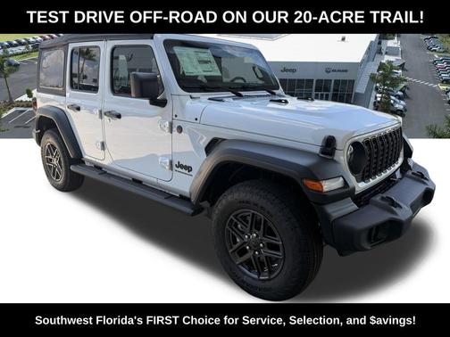 Bright White Clearcoat 2026 Jeep Wrangler Sport