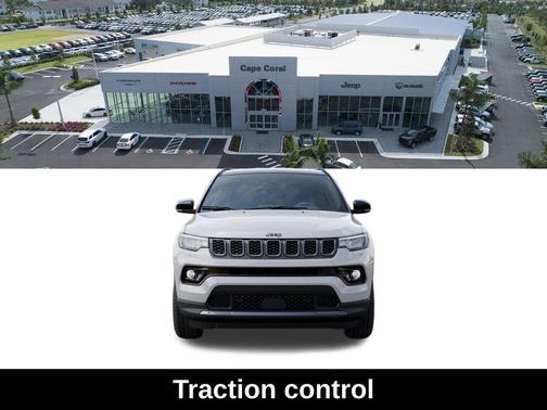 Bright White Clearcoat 2026 Jeep Compass Limited
