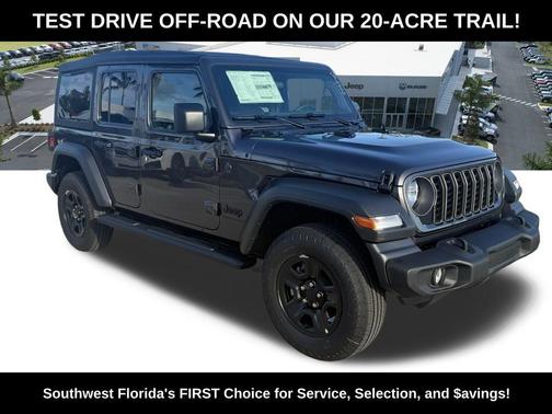 Granite Crystal Metallic Clearcoat 2026 Jeep Wrangler Sport
