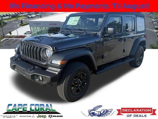 Granite Crystal Metallic Clearcoat 2026 Jeep Wrangler Sport