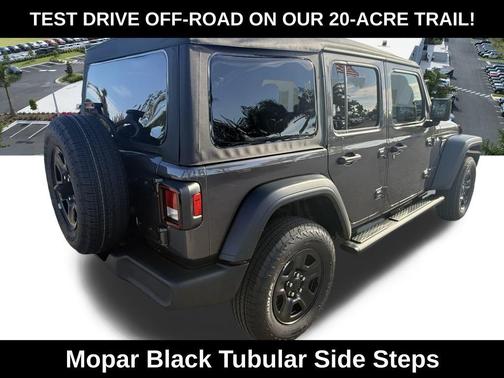 Granite Crystal Metallic Clearcoat 2026 Jeep Wrangler Sport