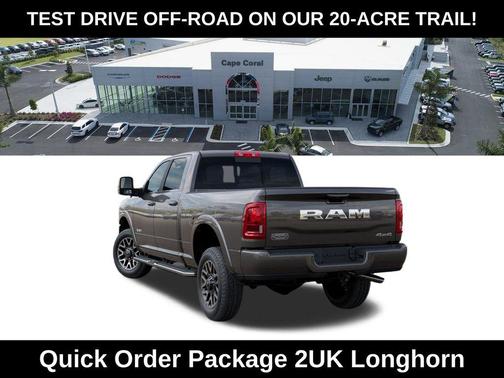 Granite Crystal Metallic Clearcoat 2026 RAM 2500 Longhorn