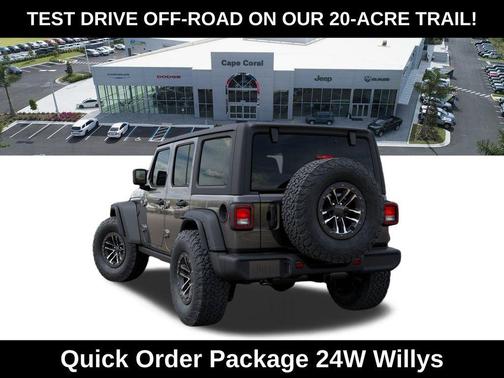 Granite Crystal Metallic Clearcoat 2026 Jeep Wrangler Willys