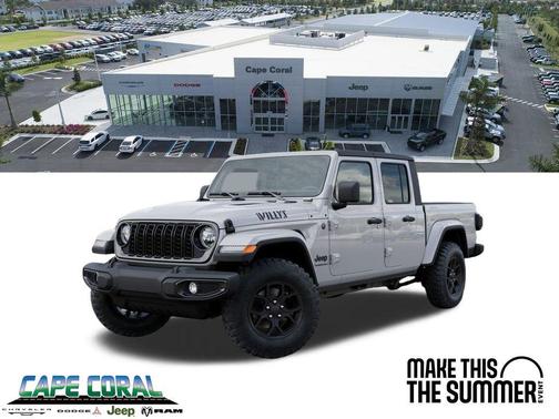 Bright White Clearcoat 2026 Jeep Gladiator Willys 4x4