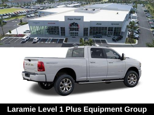 Bright White Clearcoat 2026 RAM 2500 Laramie Crew Cab 4x4 6'4' Box