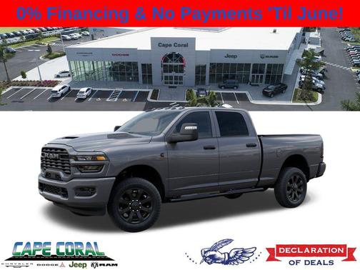 2026 RAM 2500 Black Express Crew Cab 4x4 6'4' Box
