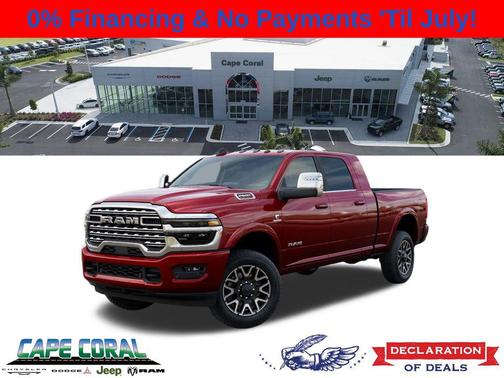 Molten Red Pearlcoat 2026 RAM 2500 Longhorn