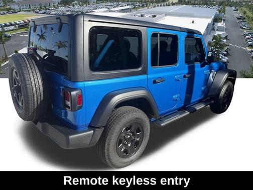 Hydro Blue Pearlcoat 2026 Jeep Wrangler Sport