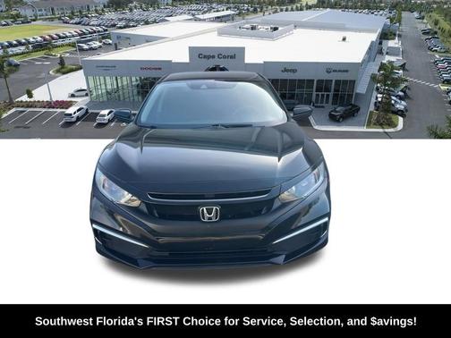 Crystal Black Pearl 2020 Honda Civic LX